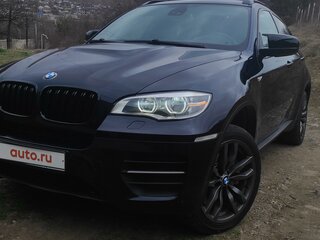 2013 BMW X6 M50d I (E71) Рестайлинг, чёрный, 3500000 рублей, вид 2