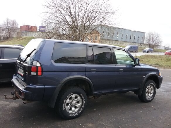 2005 Mitsubishi Pajero Sport I Рестайлинг, синий - вид 7