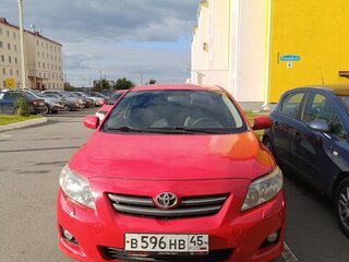 2007 Toyota Corolla X (E140, E150), красный, 990000 рублей, вид 2