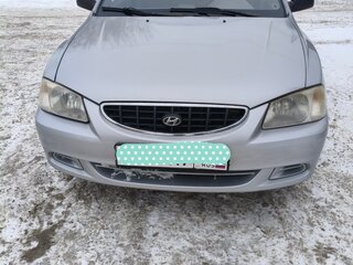 2005 Hyundai Accent ТагАЗ II, серый, 350000 рублей, вид 1