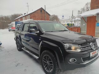 2013 Volkswagen Amarok Double Cab full-time I, чёрный, 2000000 рублей, вид 2