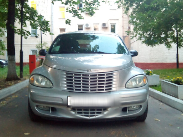 2002 Chrysler PT Cruiser, серебристый - вид 4