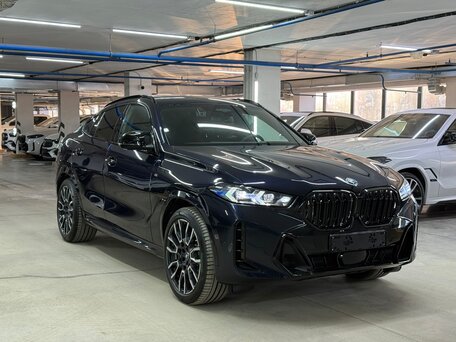2023 BMW X6 40i III (G06) Рестайлинг, синий, 11999900 рублей, вид 3