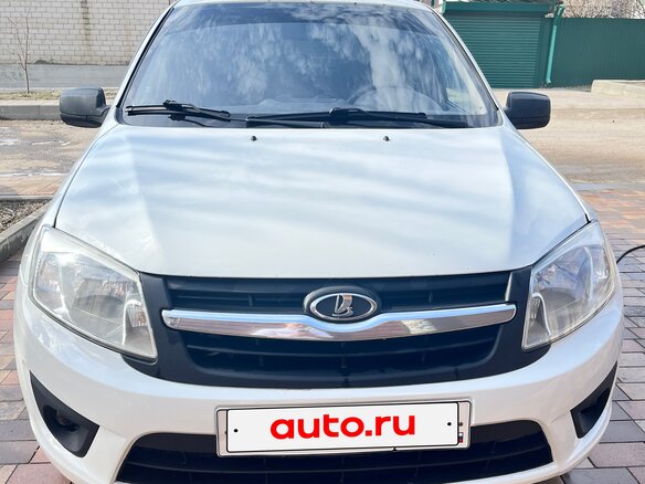 2014 Lada (ВАЗ) Granta I, белый, 490000 рублей