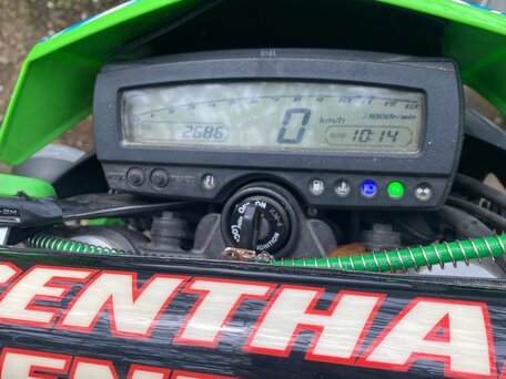 2013 Kawasaki KLX 250, зелёный, 400000 рублей, вид 3