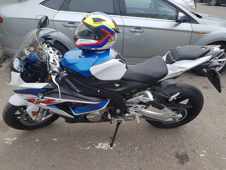 2017 BMW S 1000 RR, белый, 1900000 рублей, вид 3