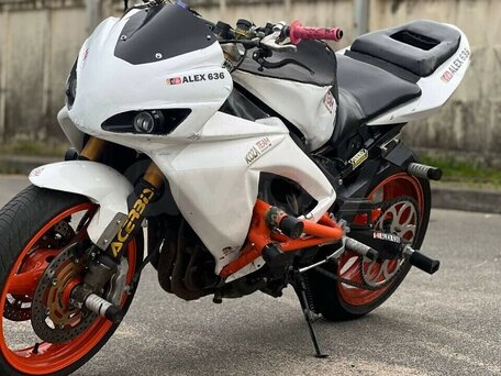 2003 Kawasaki ZX-6 Ninja, оранжевый, 291206 рублей, вид 4