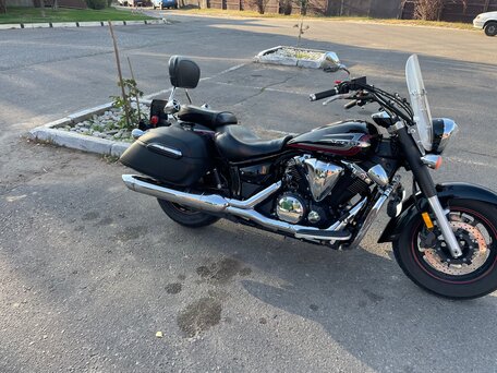 2013 Yamaha XVS1300, чёрный, 750000 рублей, вид 2