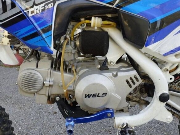 2018 Wels CRF 140, синий, 75000 рублей - вид 5