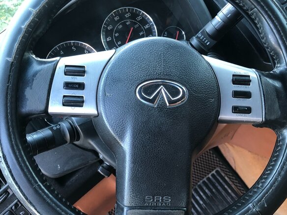 2004 Infiniti FX35 I (S50), коричневый, 700000 рублей - вид 8