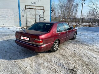 1995 Mercedes-Benz S-Класс 320 III (W140) Рестайлинг, красный, 850000 рублей, вид 5