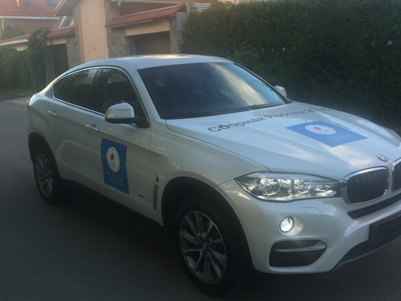 2016 BMW X6 35i II (F16), белый