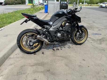 2015 Kawasaki Z 1000, чёрный, 898000 рублей, вид 4