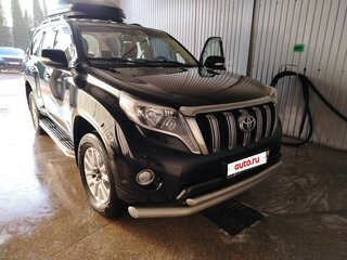 2013 Toyota Land Cruiser Prado 5-speed 150 Series Рестайлинг 1, чёрный, 2700000 рублей, вид 3
