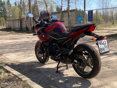 2009 Yamaha XJ6 (FZ6R), красный, 395000 рублей, вид 2