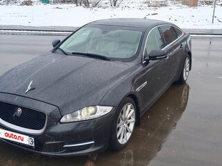 2014 Jaguar XJ Long IV (X351), чёрный, 1799000 рублей, вид 3