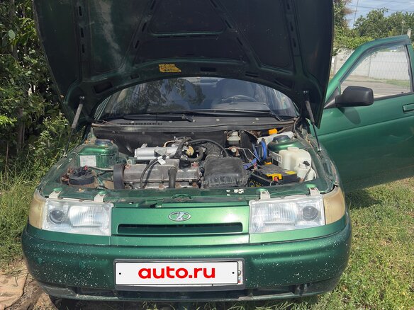 1999 Lada (ВАЗ) 2110, зелёный, 90000 рублей - вид 1