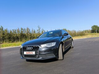 2012 Audi A6 IV (C7), чёрный, 1433333 рублей, вид 2