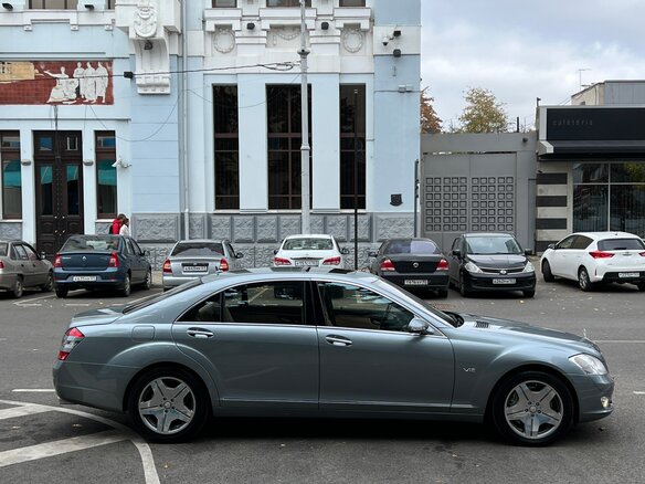 2007 Mercedes-Benz S-Класс 600 Long V (W221), серый - вид 4