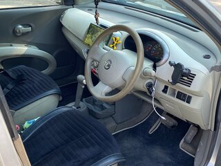 2002 Nissan March III (K12), серебристый, 130000 рублей, вид 5