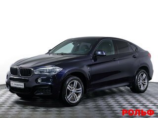 2016 BMW X6 30d II (F16), чёрный, 4024000 рублей, вид 1