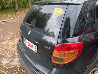 2008 Suzuki SX4 I (Classic), чёрный, 540000 рублей, вид 5