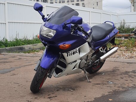 1995 Kawasaki ZZR 600, синий, 255555 рублей, вид 2