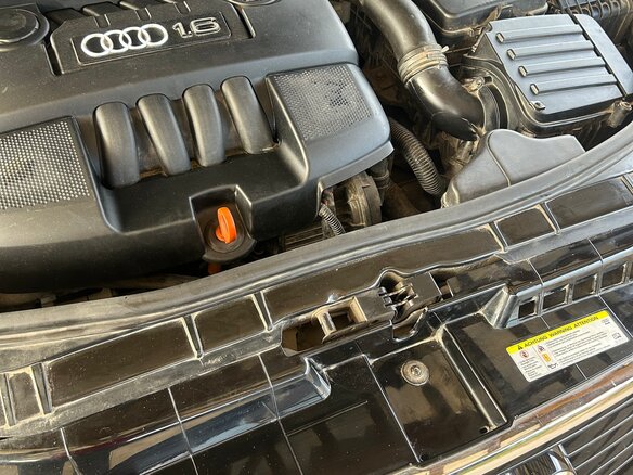 2009 Audi A3 II (8P) Рестайлинг 2, чёрный - вид 11