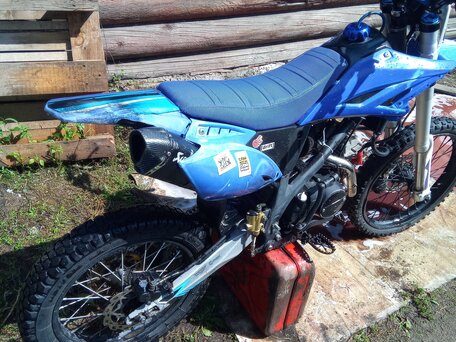 2023 Wels CRF 140, синий, 55000 рублей, вид 1