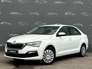 2021 Skoda Rapid II, белый, 1598500 рублей, вид 1