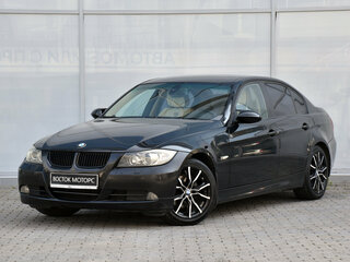 2006 BMW 3 серии 320i V (E90/E91/E92/E93), чёрный, 630000 рублей, вид 1