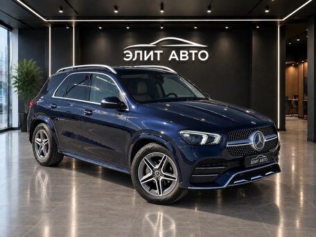 2021 Mercedes-Benz GLE 300 d II (V167), синий, 5150000 рублей, вид 2