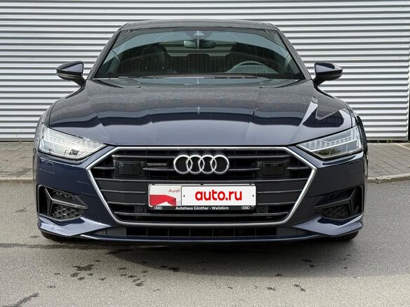 2023 Audi A7 40 TDI II (4K), синий