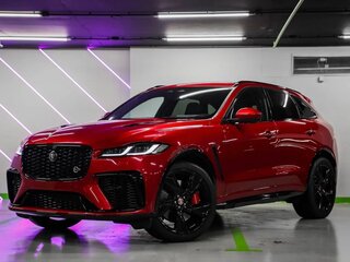 2021 Jaguar F-Pace SVR I Рестайлинг, красный, 8290000 рублей, вид 1