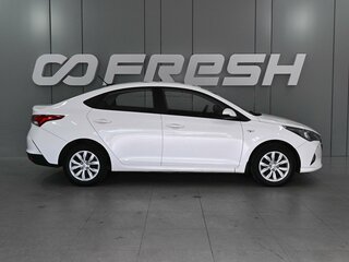 2021 Hyundai Solaris II Рестайлинг, белый, 1650000 рублей, вид 5