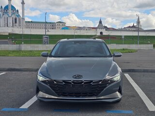 2022 Hyundai Elantra VII (CN7), серый, 1650000 рублей, вид 3