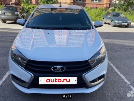 2020 Lada (ВАЗ) Vesta I, белый, 664000 рублей, вид 3