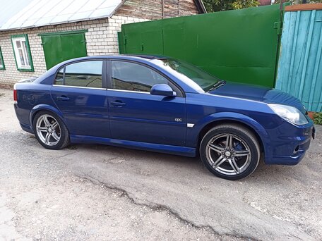 2007 Opel Vectra C Рестайлинг, синий, 480000 рублей, вид 3