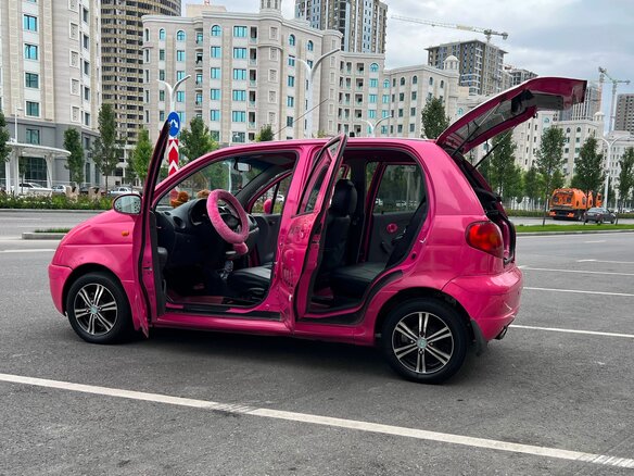 2007 Daewoo Matiz I Рестайлинг, розовый - вид 16