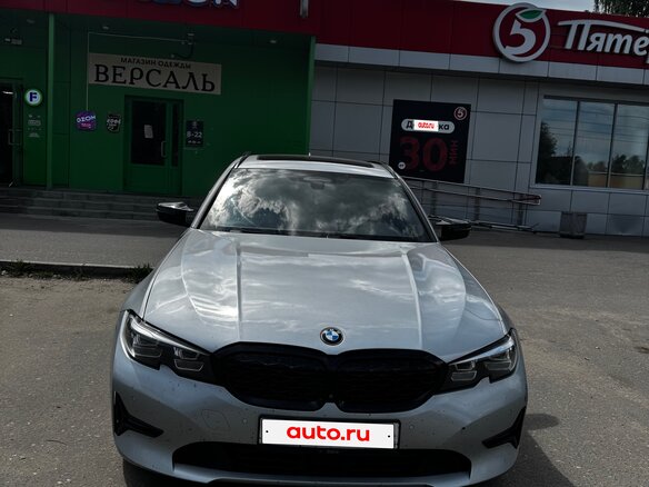 2019 BMW 3 серии 320d VII (G2x), серебристый, 2510000 рублей