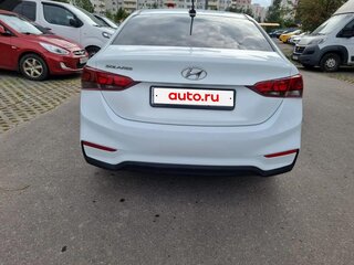2017 Hyundai Solaris II, белый, 795000 рублей, вид 1