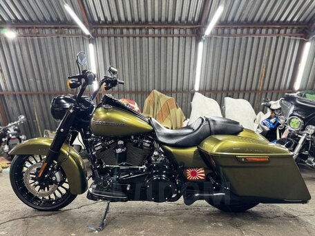 2017 Harley-Davidson Road King, зелёный, 1790000 рублей, вид 4