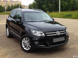 2011 Volkswagen Tiguan I Рестайлинг, чёрный, 1700000 рублей, вид 2
