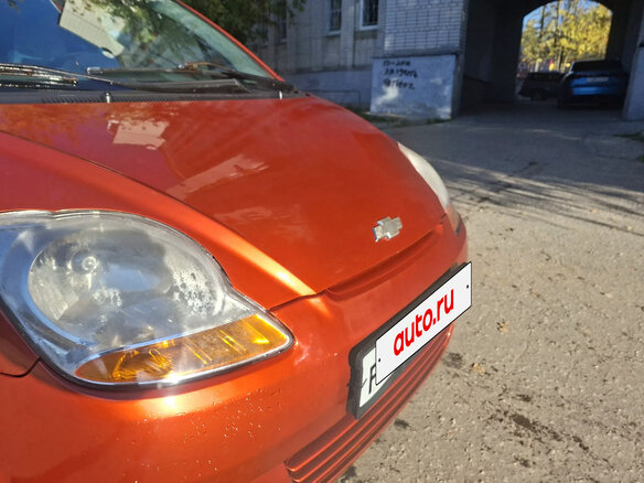 2008 Chevrolet Spark II, оранжевый - вид 10