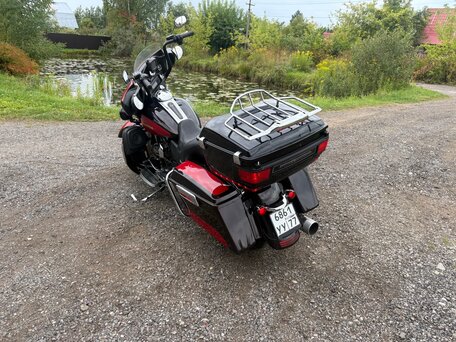2009 Harley-Davidson Street Glide, красный, 900000 рублей, вид 3