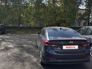 2017 Hyundai Elantra VI (AD), синий, 1599000 рублей, вид 3