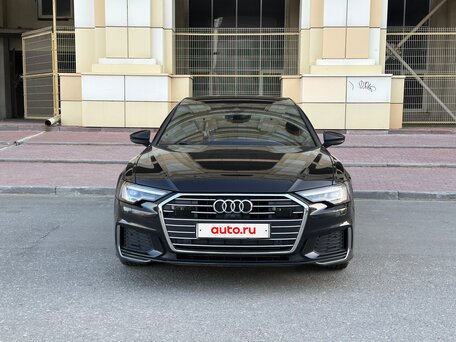 2021 Audi A6 45 TFSI V (C8), чёрный, 3950000 рублей, вид 2