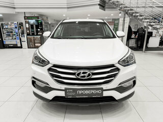 2015 Hyundai Santa Fe III Рестайлинг, белый, 1850000 рублей, вид 2