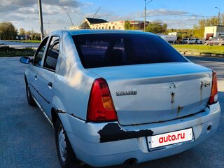 2005 Renault Logan I, серебристый, 145000 рублей, вид 3