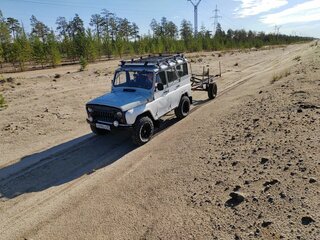 1997 УАЗ 31519, белый, 590000 рублей, вид 2